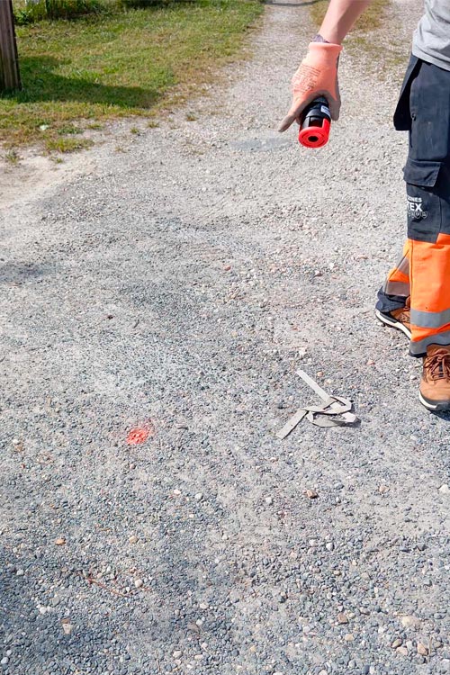 Détection de canalisations souterraines à Bruges par Obterra.