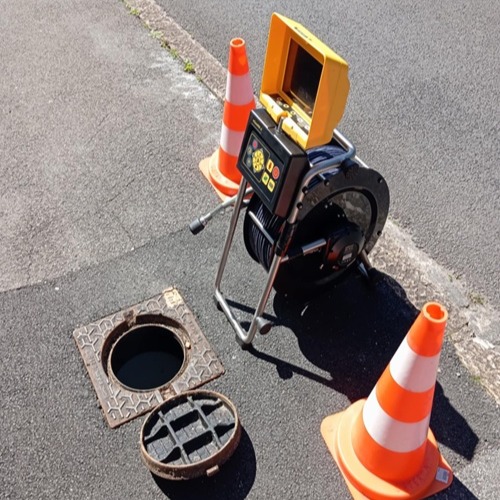 Détection de réseaux Tarbes : caméra d'inspection.