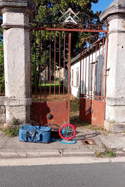 Inspection canalisation Bordeaux.