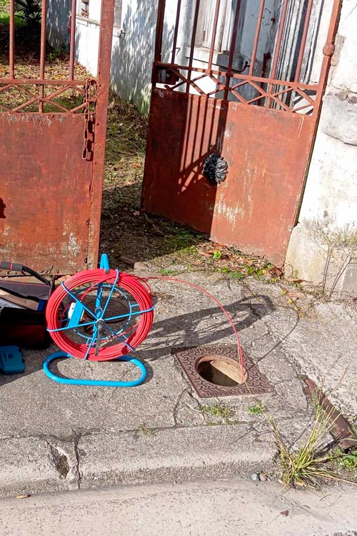 Qui fait inspection canalisation.