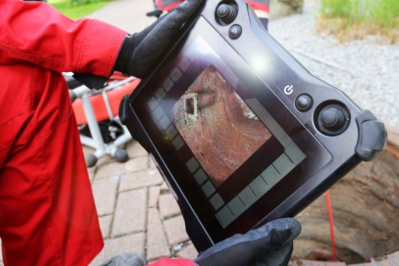 Tarif inspection par caméra canalisations : prise de photos et vidéos.