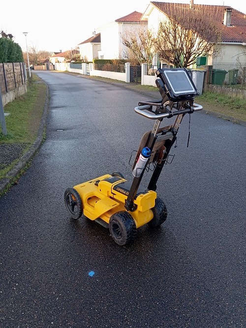 Bureau d'étude aménagement foncier VRD : georadar.
