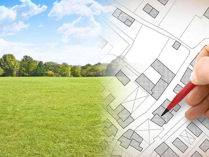 Plan géoréférencé dans le Sud-Ouest, rattachement des données.